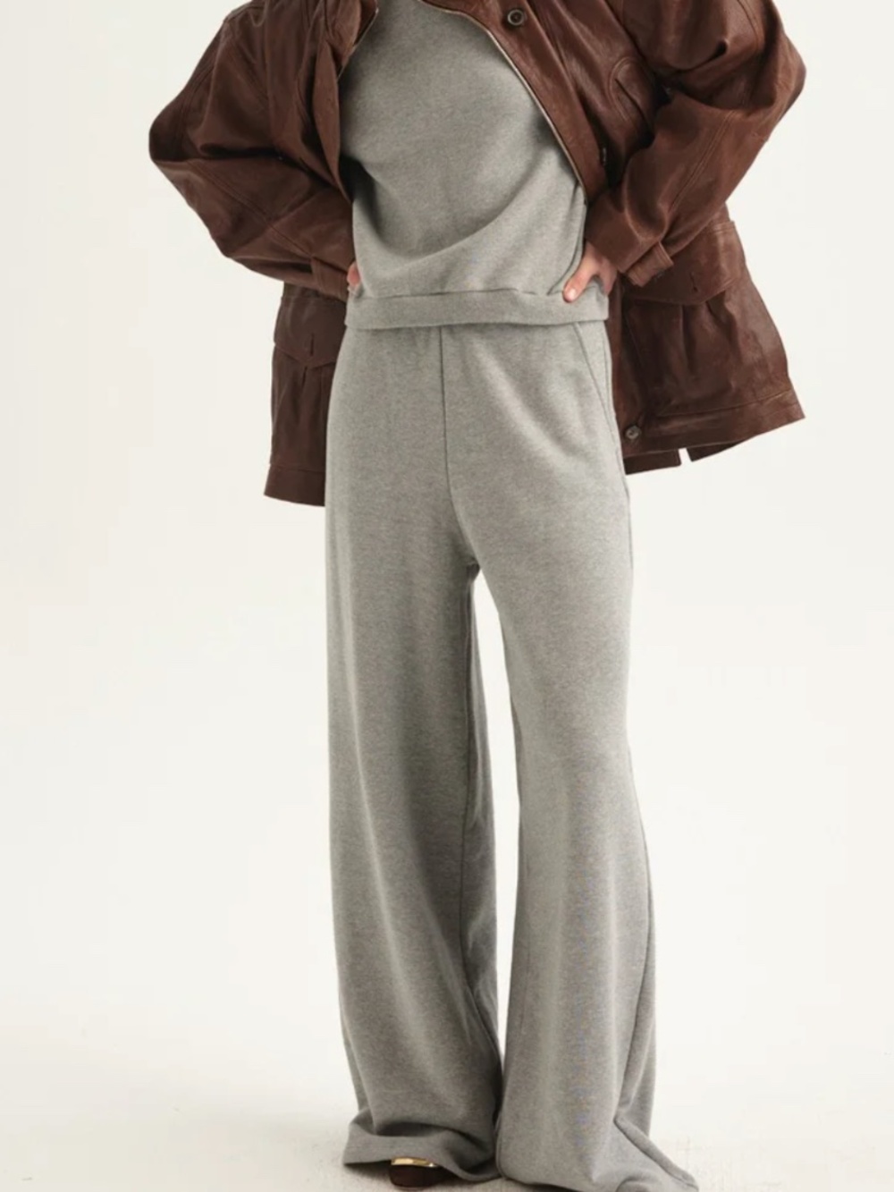 Jamie Haller Wide Leg Terry